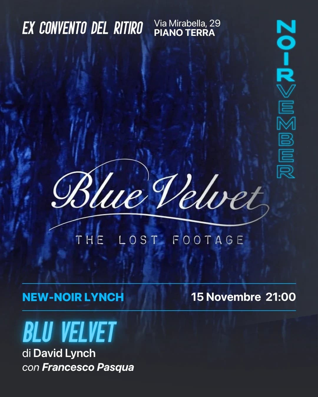 Blue Velvet - New-Noir Lynch