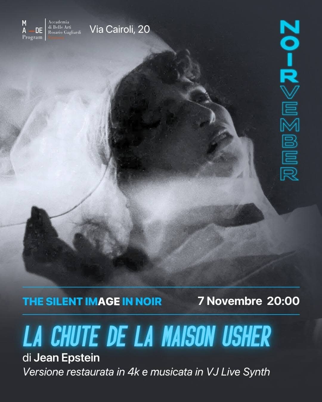 La Chute de la Maison Usher - The Silent Image in Noir